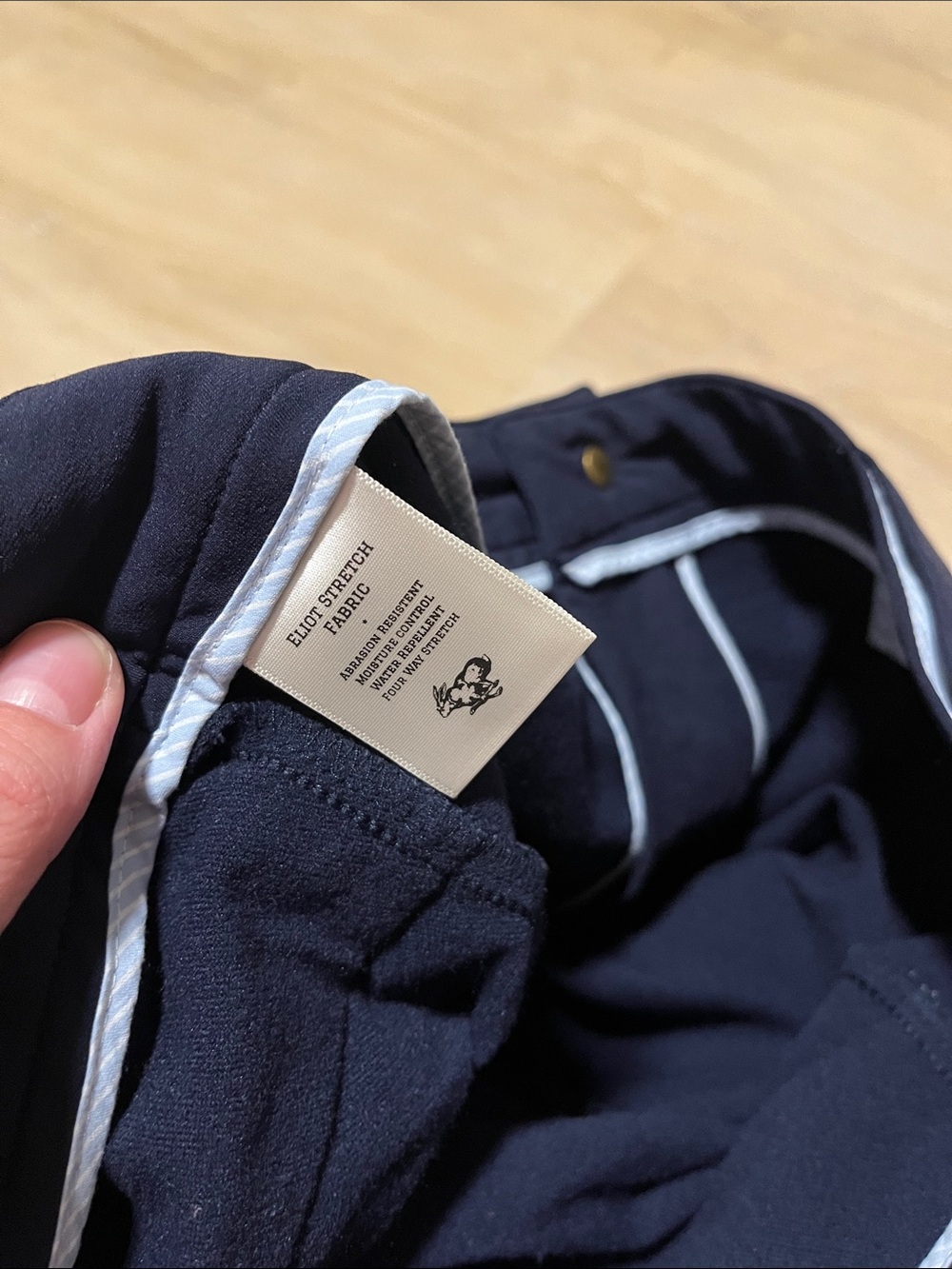 Tracksmith Navy Mens Shorts Size 34 - Picture 5 of 9